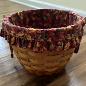 Longaberger 1995 "Pumpkln" Basket (FC93 TOP T0611)